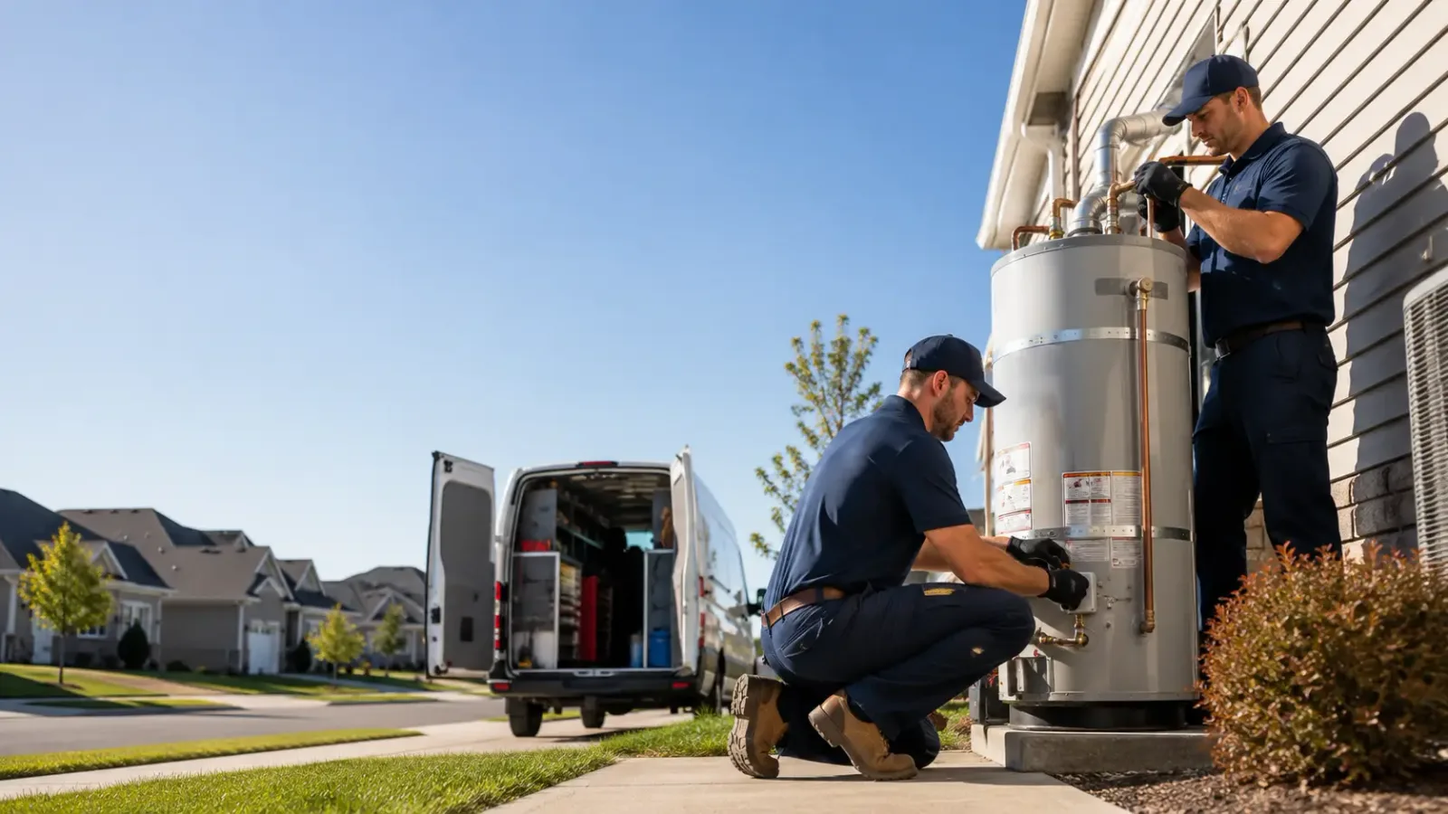 Water Heater Installation in Saint Paris, OH